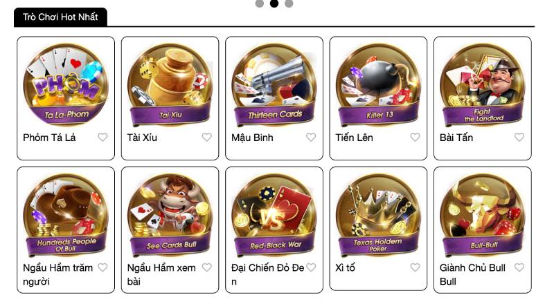 Các thể loại game bài phổ biến tại WW88