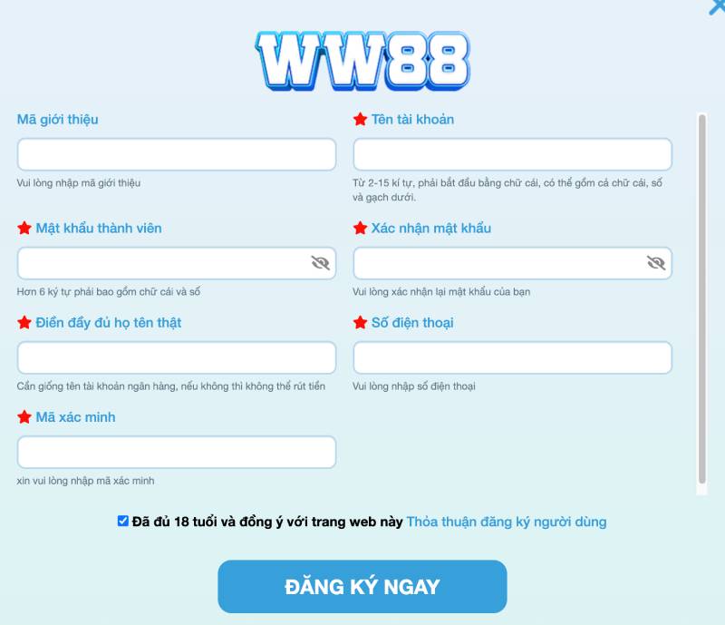 Bắn Cá Ww88 - Kinh Nghiệm, Mẹo Chơi Và Đánh Giá Chi Tiết 3 Cách tạo tài khoản tại Ww88 một cách đầy đủ và rõ ràng