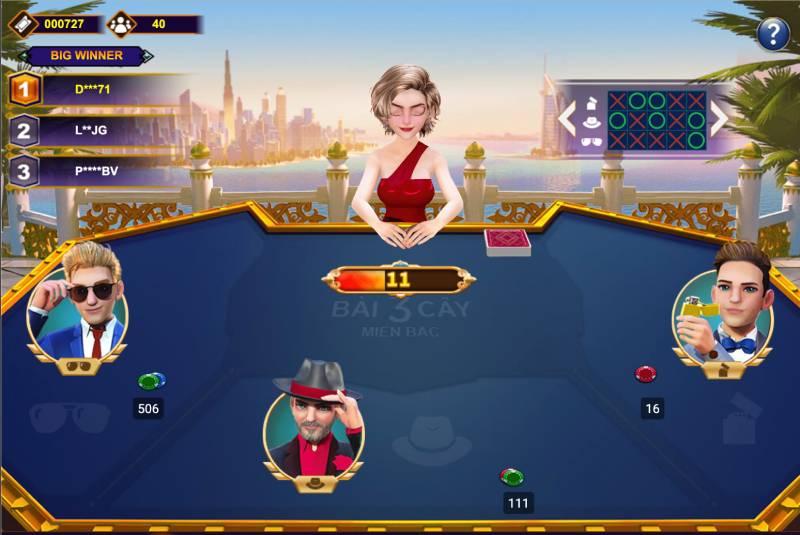 Mẹo chơi ba cây miền Bắc tại W88 hiệu quả