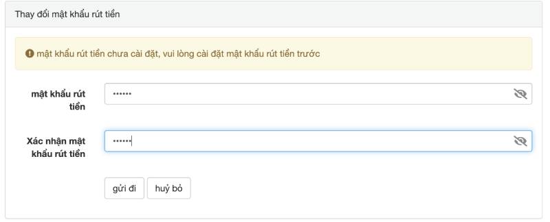 Hướng Dẫn Rút Tiền Ww88 Và Bí Quyết Nhận Tiền Nhanh, An Toàn 5 Nhập mật khẩu rút tiền